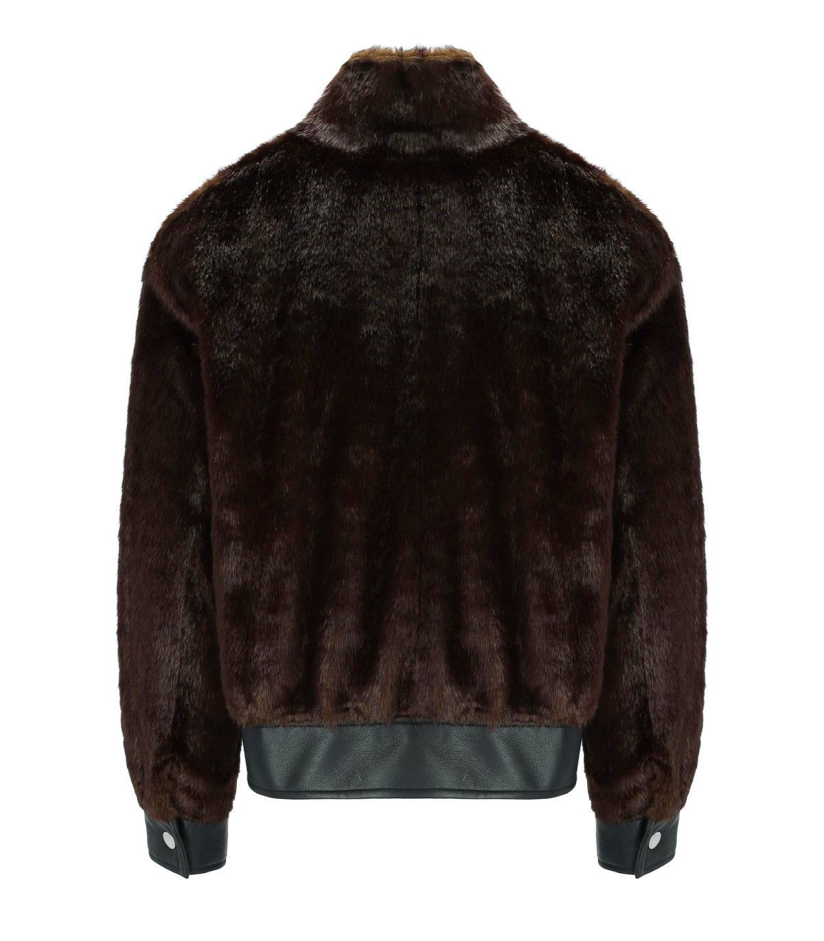 BOMBER PELLICCIA LULA MARRONE STAND STUDIO