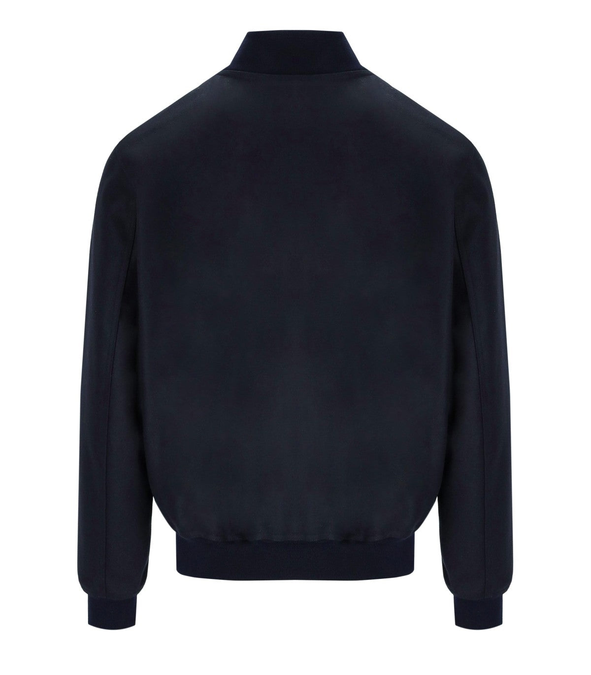 BOMBER JACKET MELTON DEEP BLUE BARACUTA