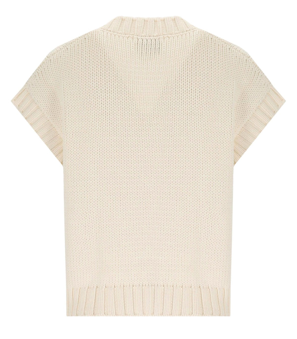 GILET PASCIA ECRU MAX MARA WEEKEND