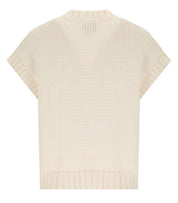 GILET PASCIA ECRU MAX MARA WEEKEND