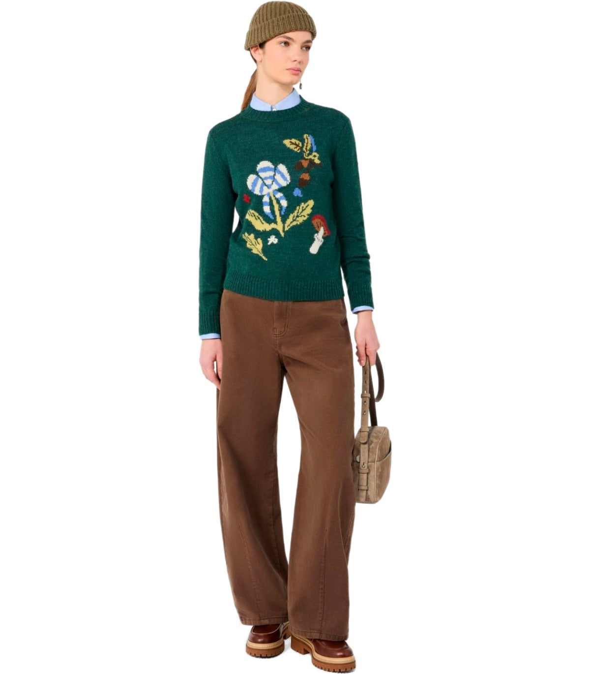 PULLOVER NITRA GRÜN MAX MARA WEEKEND