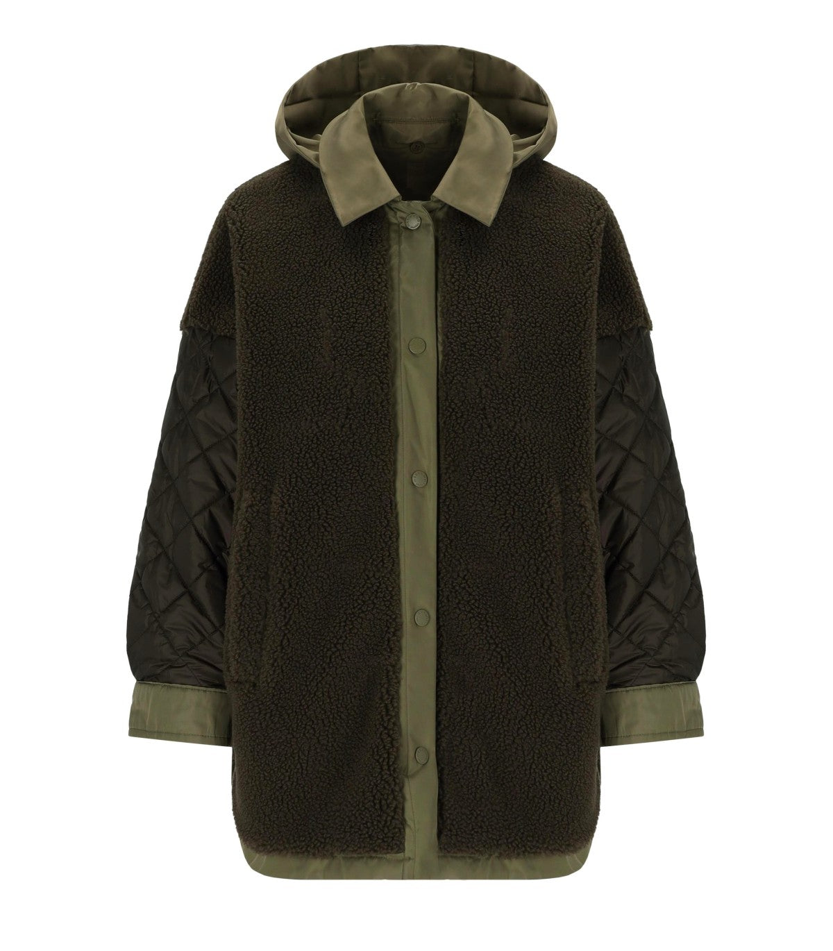 DOUDOUNE RÉVERSIBLE SPIGOLA VERT MAX MARA WEEKEND