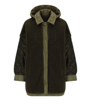 DOUDOUNE RÉVERSIBLE SPIGOLA VERT MAX MARA WEEKEND