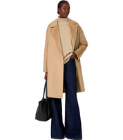 ABRIGO CON CINTURÓN PEDALE CAMEL MAX MARA WEEKEND