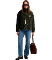 BARBOUR FLEECE GREEN PILE