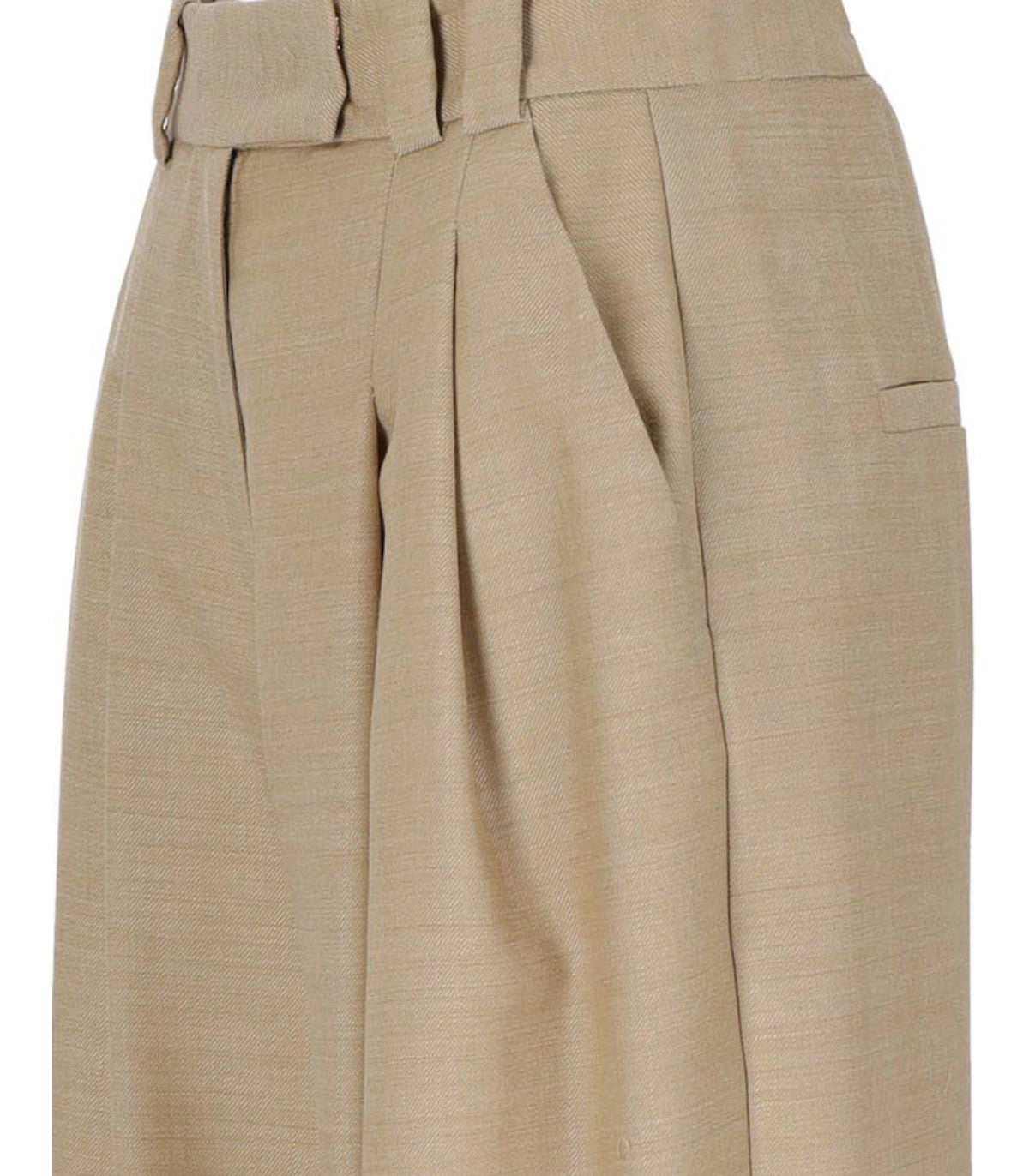 PALAZZO TROUSERS VERBENA BEIGE MARELLA