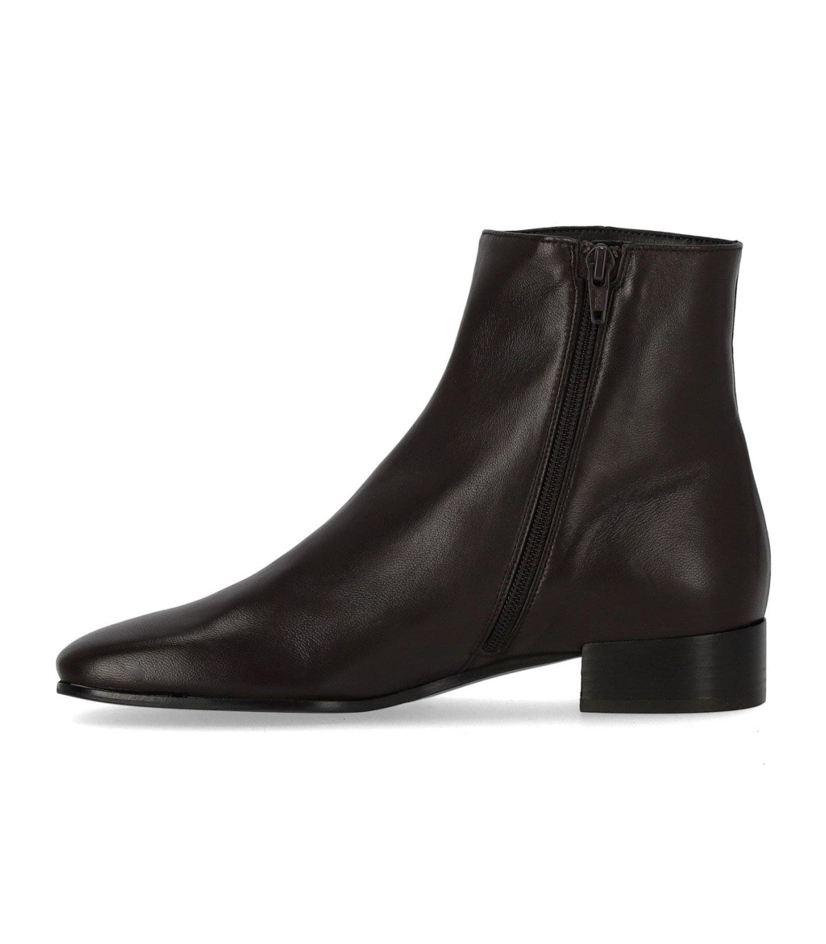 MATHEW ANKLE BOOT IN BROWN NAPPA LEATHER GUGLIELMO ROTTA