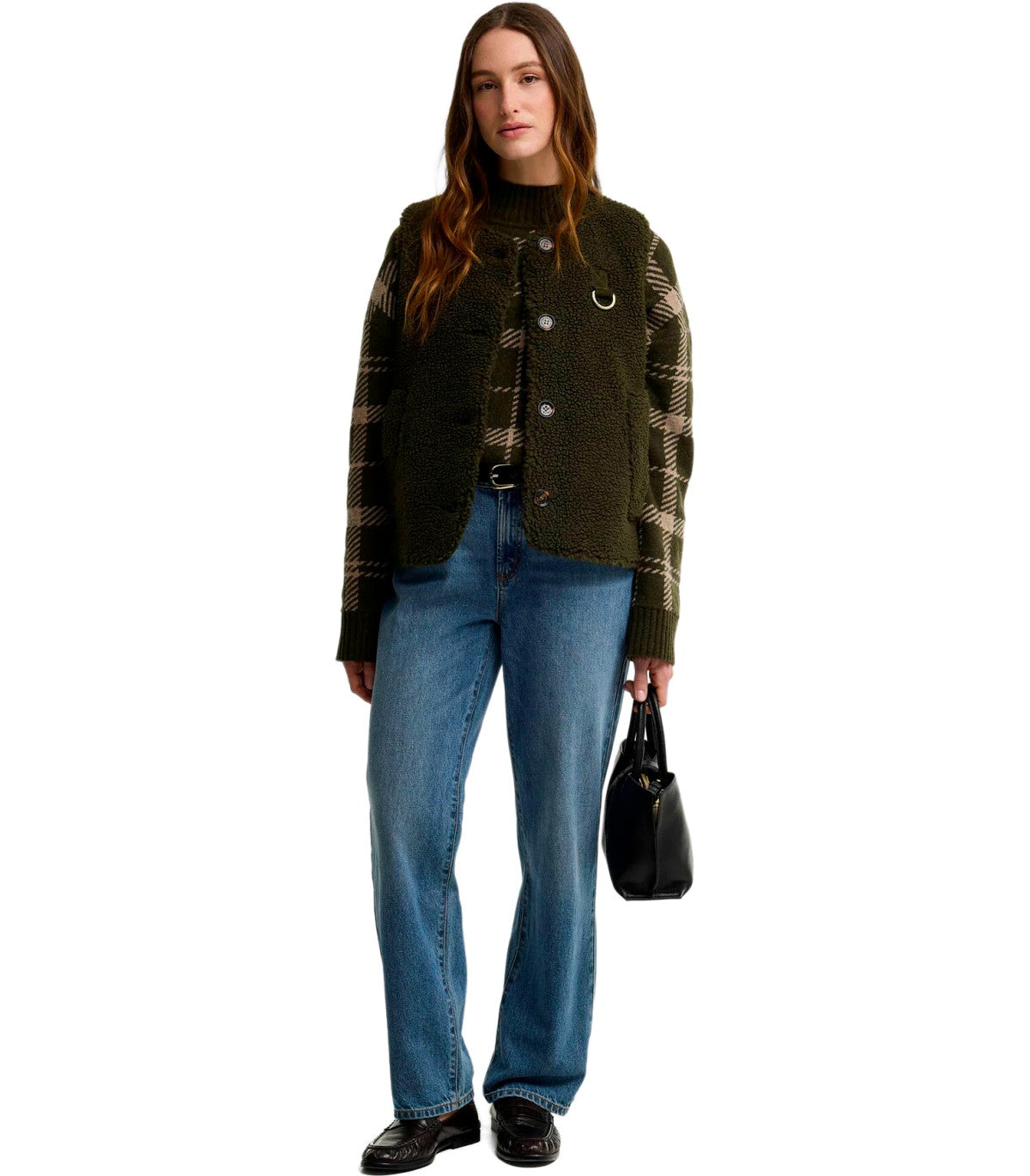 BODYWARMER BOWES OLIJFGROEN BARBOUR