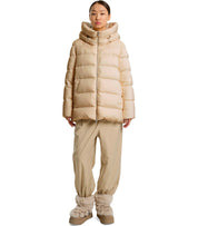 PUFFER JACKET BEIGE ADD