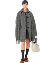 CAPPOTTO CON SCIARPA ABBINATA LATINO GRIGIO MAX MARA WEEKEND