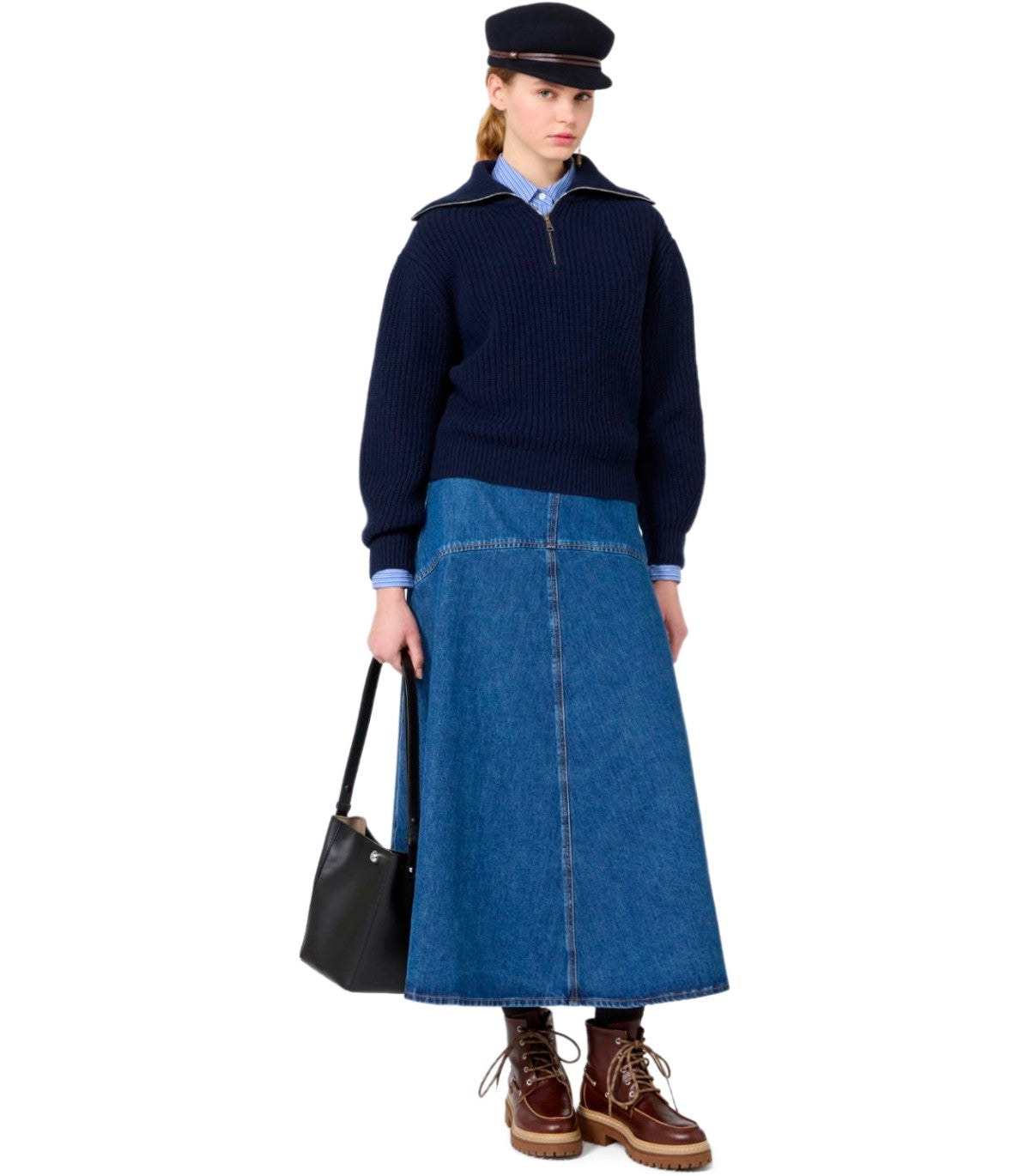 STRICKPULLOVER LASER BLAU MAX MARA WEEKEND