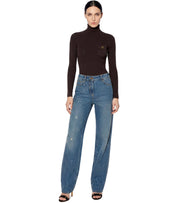 ROLLKRAGENPULLOVER BRAUN ELISABETTA FRANCHI