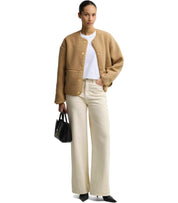 FLEECE VEST ARLENE BEIGE BARBOUR