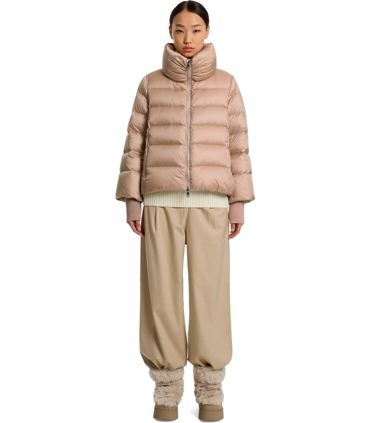 PUFFER JACKET POWDER PINK ADD