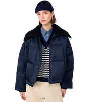 PUFFER JACKET EBURNEA BLUE MAX MARA WEEKEND