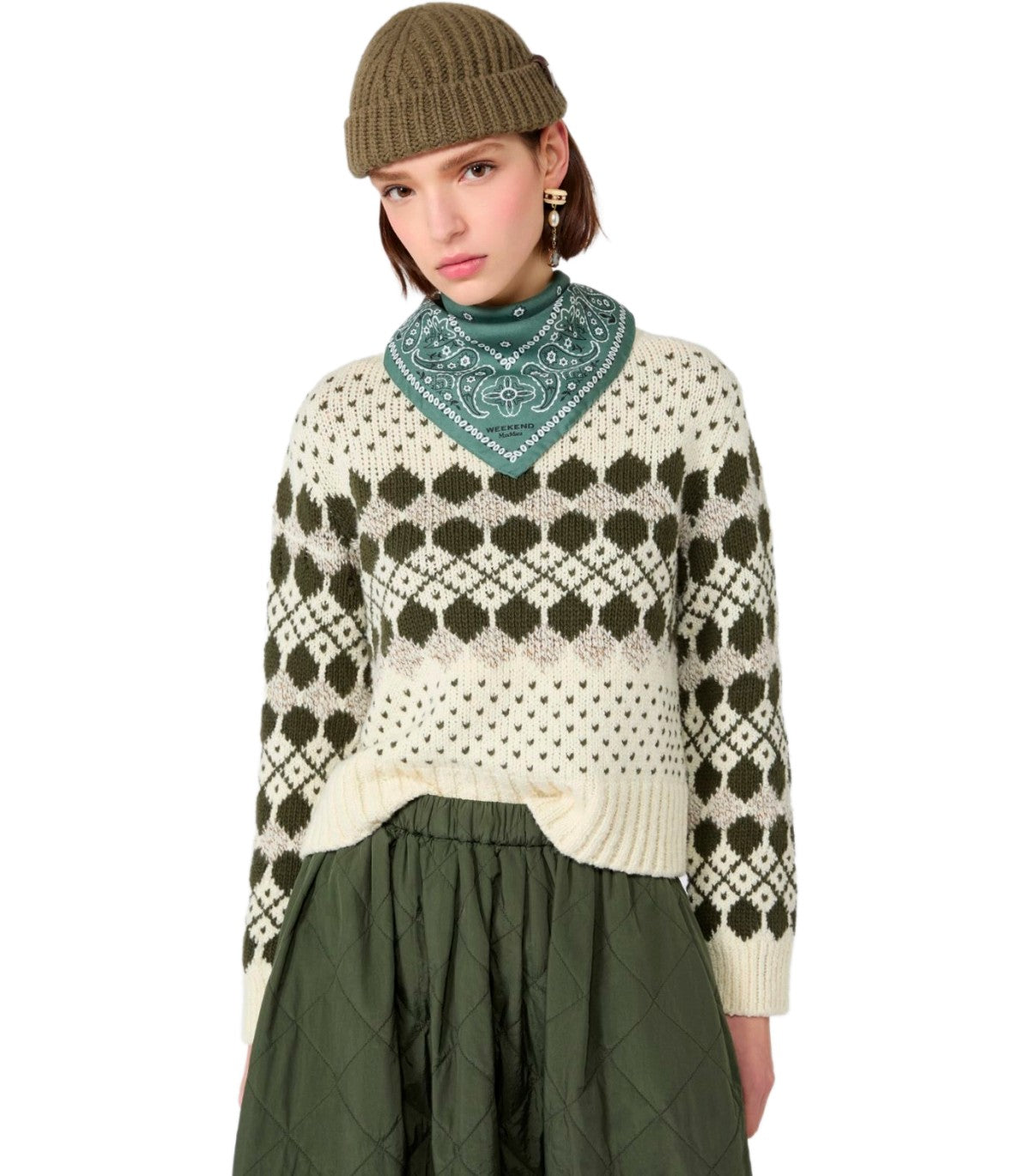 MAGLIONE RANCH ECRU MAX MARA WEEKEND