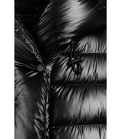 HOODED PUFFER JACKET BLACK ADD