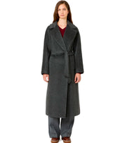 BELTED COAT TEMPERA ANTHRACITE MAX MARA WEEKEND