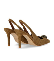 SLINGBACK BELGRAVIA IN BEIGE SUEDE KURT GEIGER