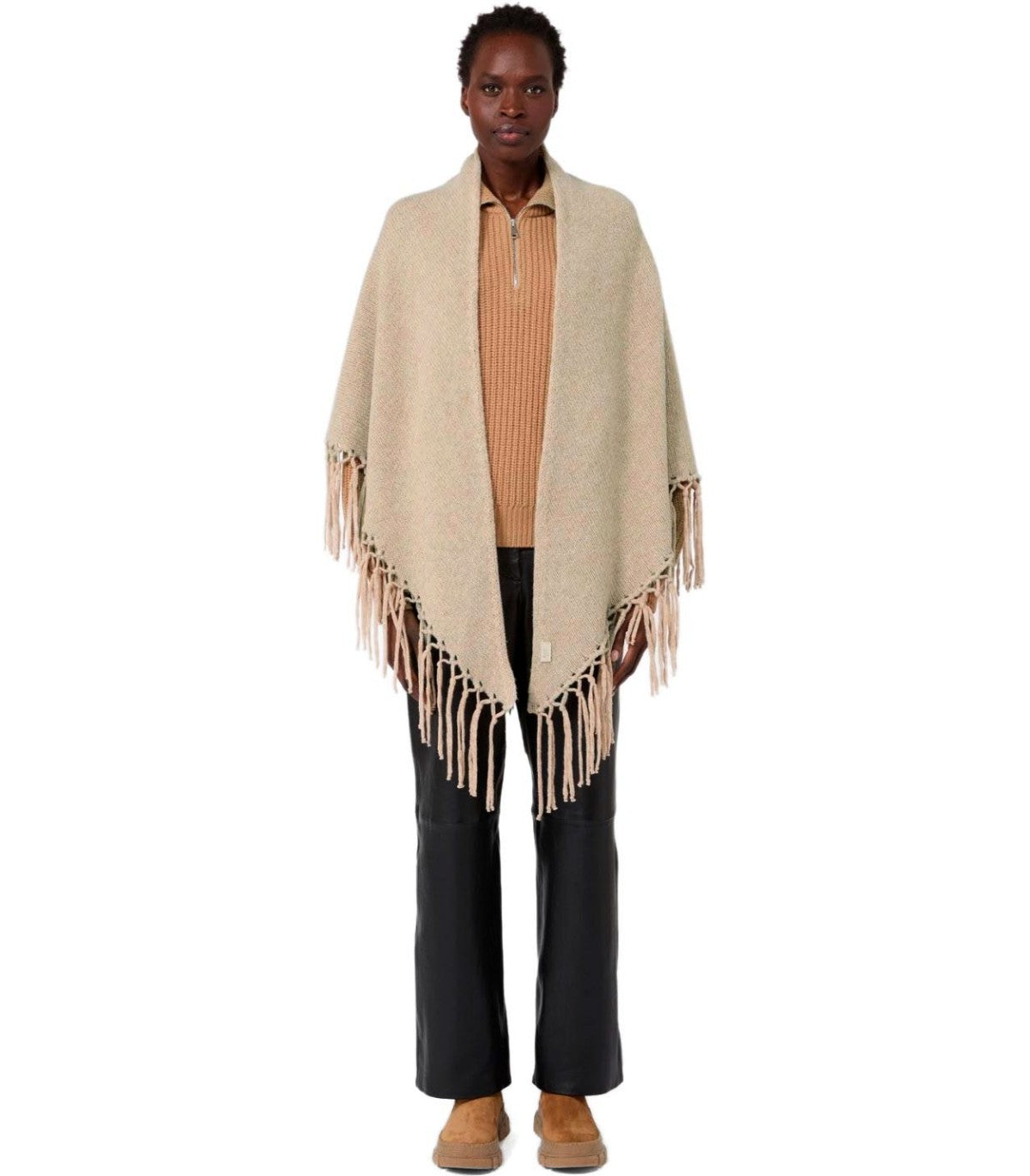 STRICKCAPE TORNADO BEIGE MAX MARA WEEKEND