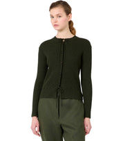 CARDIGAN KAKI VERDE MAX MARA WEEKEND