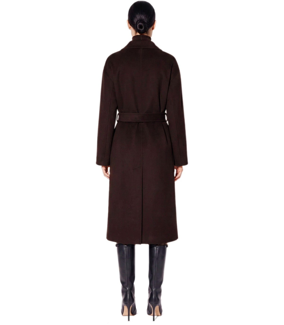 BELTED COAT BROWN ELISABETTA FRANCHI