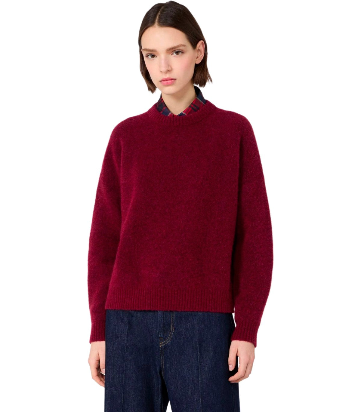 PULLOVER TUONO BORDEAUX MAX MARA WEEKEND