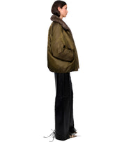 PARKA THILDA MILITARY GREEN STAND STUDIO