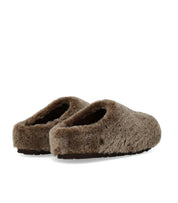 CLOG AMSTERDAM WRAPPED SHERLING GRAY TAUPE BIRKENSTOCK