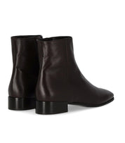MATHEW ANKLE BOOT IN BROWN NAPPA LEATHER GUGLIELMO ROTTA