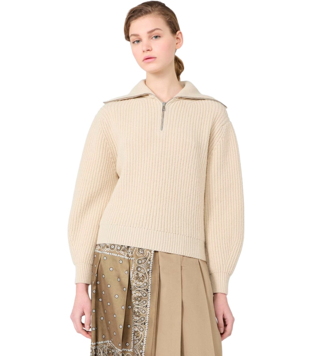 PULLOVER LASER CREME MAX MARA WEEKEND