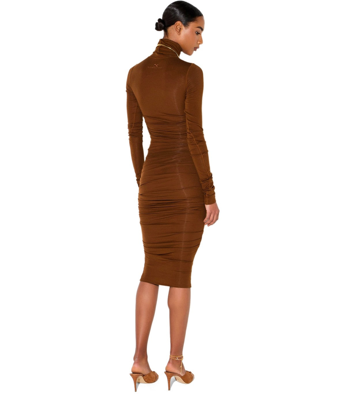 ABITO MIDI MARRONE ELISABETTA FRANCHI