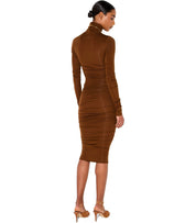 ABITO MIDI MARRONE ELISABETTA FRANCHI