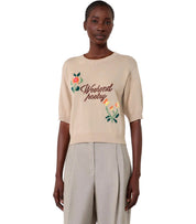 STRICKPULLOVER FIACRE FIORE BEIGE MAX MARA WEEKEND