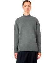 STRICKPULLOVER ELEGIA GRAU MAX MARA WEEKEND