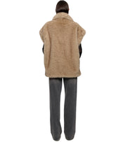 CHALECO OVERSIZE KINLEY BEIGE STAND STUDIO