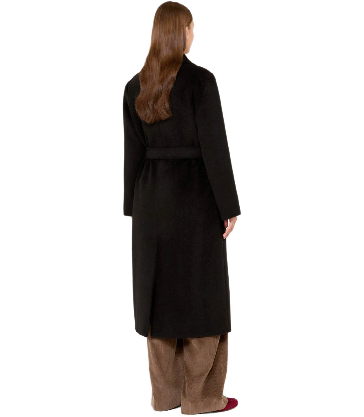 BELTED COAT BRONTE BLACK MAX MARA WEEKEND