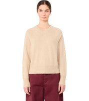 PULLOVER PADRE MANDORLA CASHMERE MAX MARA WEEKEND