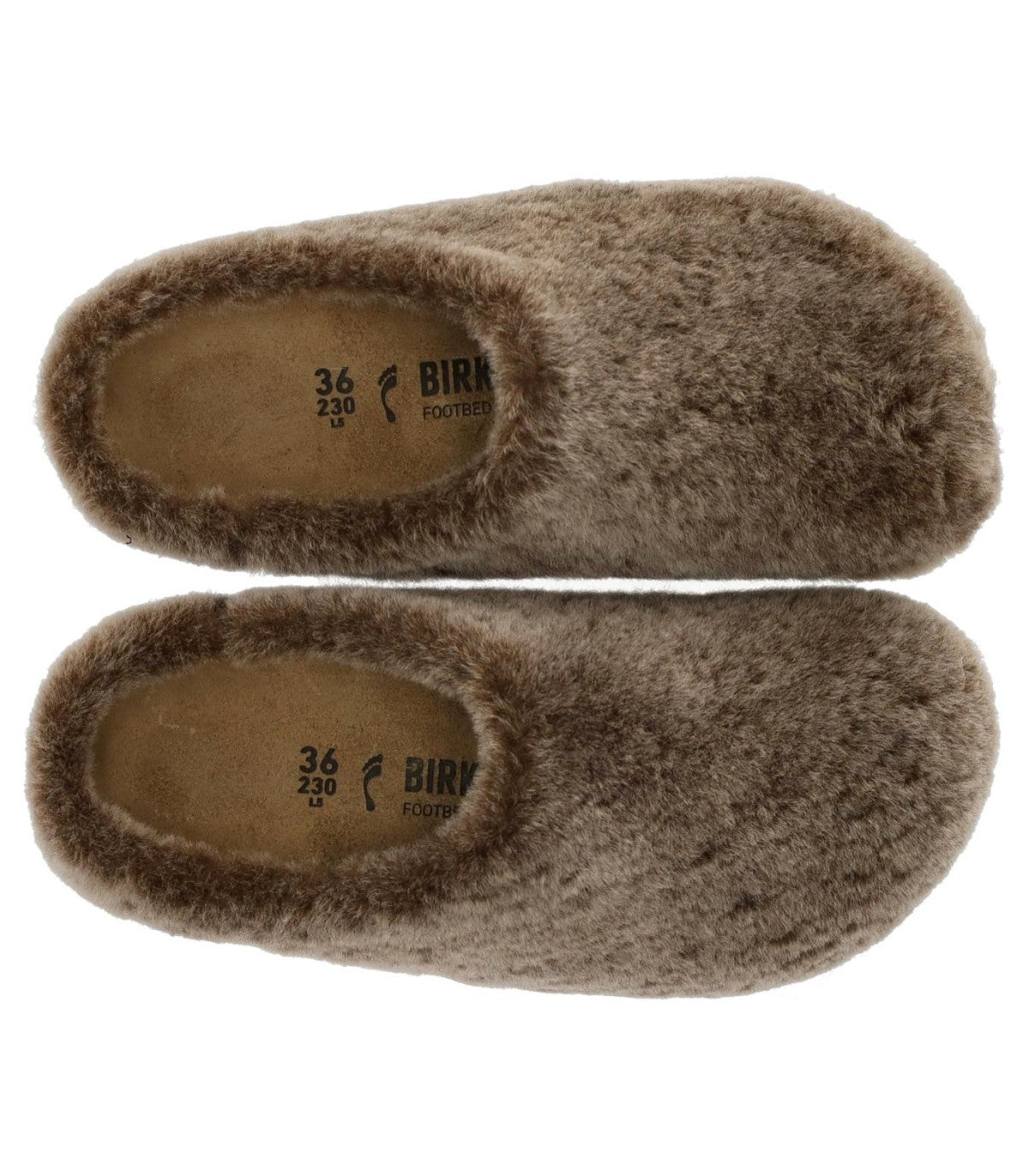 CLOG AMSTERDAM WRAPPED SHERLING GRAY TAUPE BIRKENSTOCK