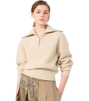 PULLOVER LASER CREME MAX MARA WEEKEND