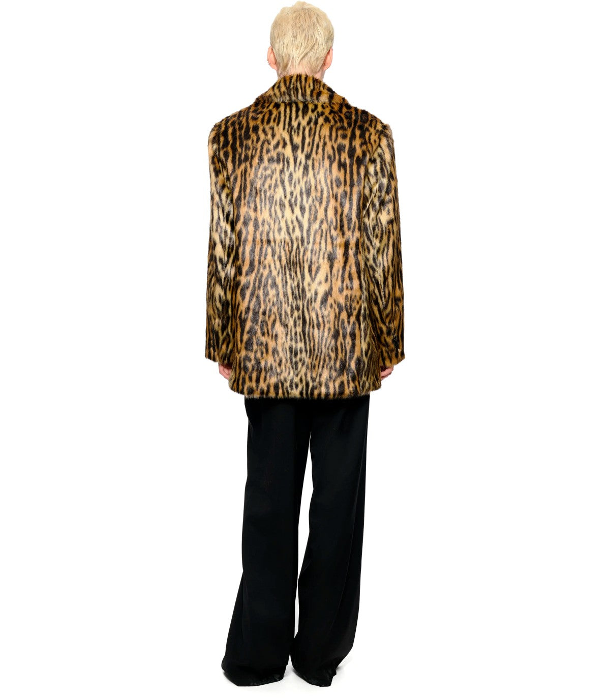 BLAZER PELLICCIA EMMIE ANIMALIER STAND STUDIO
