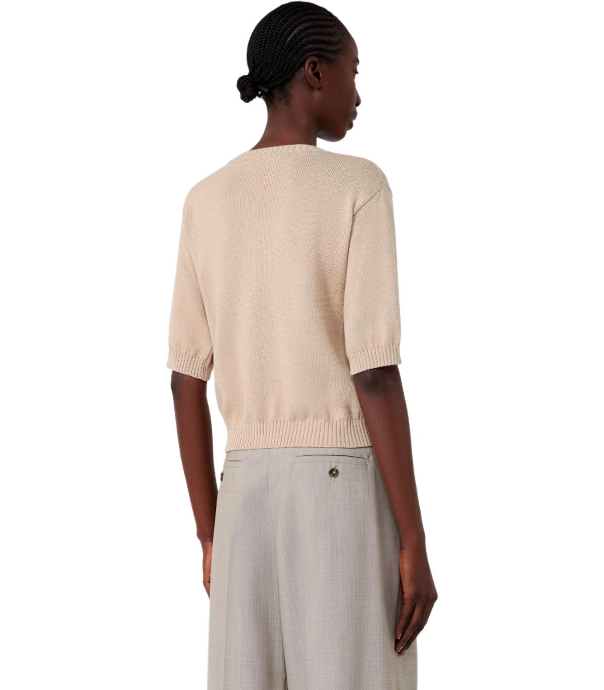 STRICKPULLOVER FIACRE FIORE BEIGE MAX MARA WEEKEND