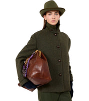 CAPPOTTO CORTO DIORAMA VERDE MAX MARA WEEKEND