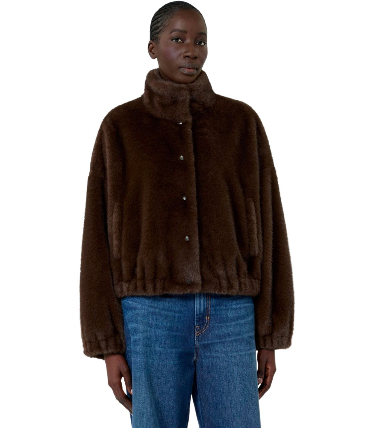 PELLICCIA ANEMONE MARRONE MAX MARA WEEKEND