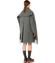 CAPPOTTO CON SCIARPA ABBINATA LATINO GRIGIO MAX MARA WEEKEND
