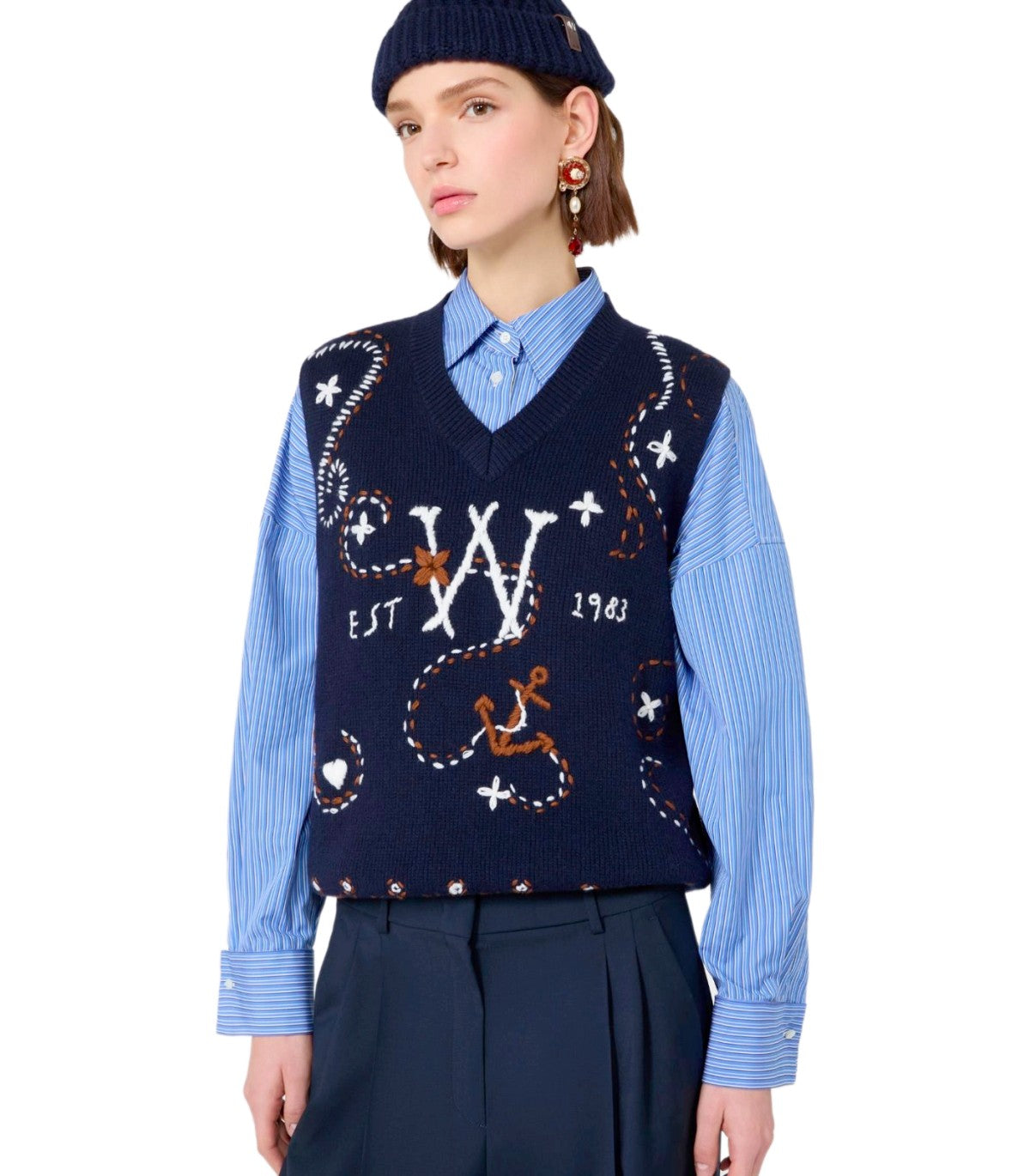 WESTE CACAO BLAU MAX MARA WEEKEND