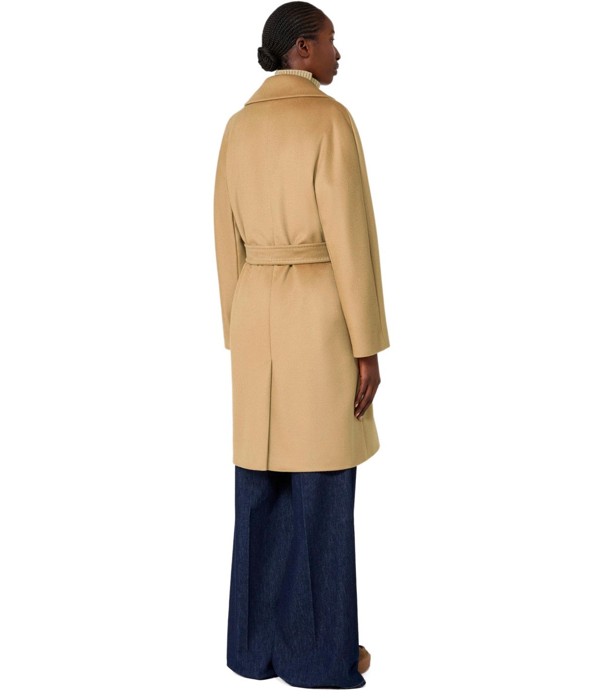 ABRIGO CON CINTURÓN PEDALE CAMEL MAX MARA WEEKEND