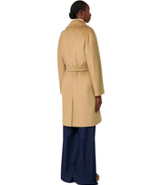 ABRIGO CON CINTURÓN PEDALE CAMEL MAX MARA WEEKEND