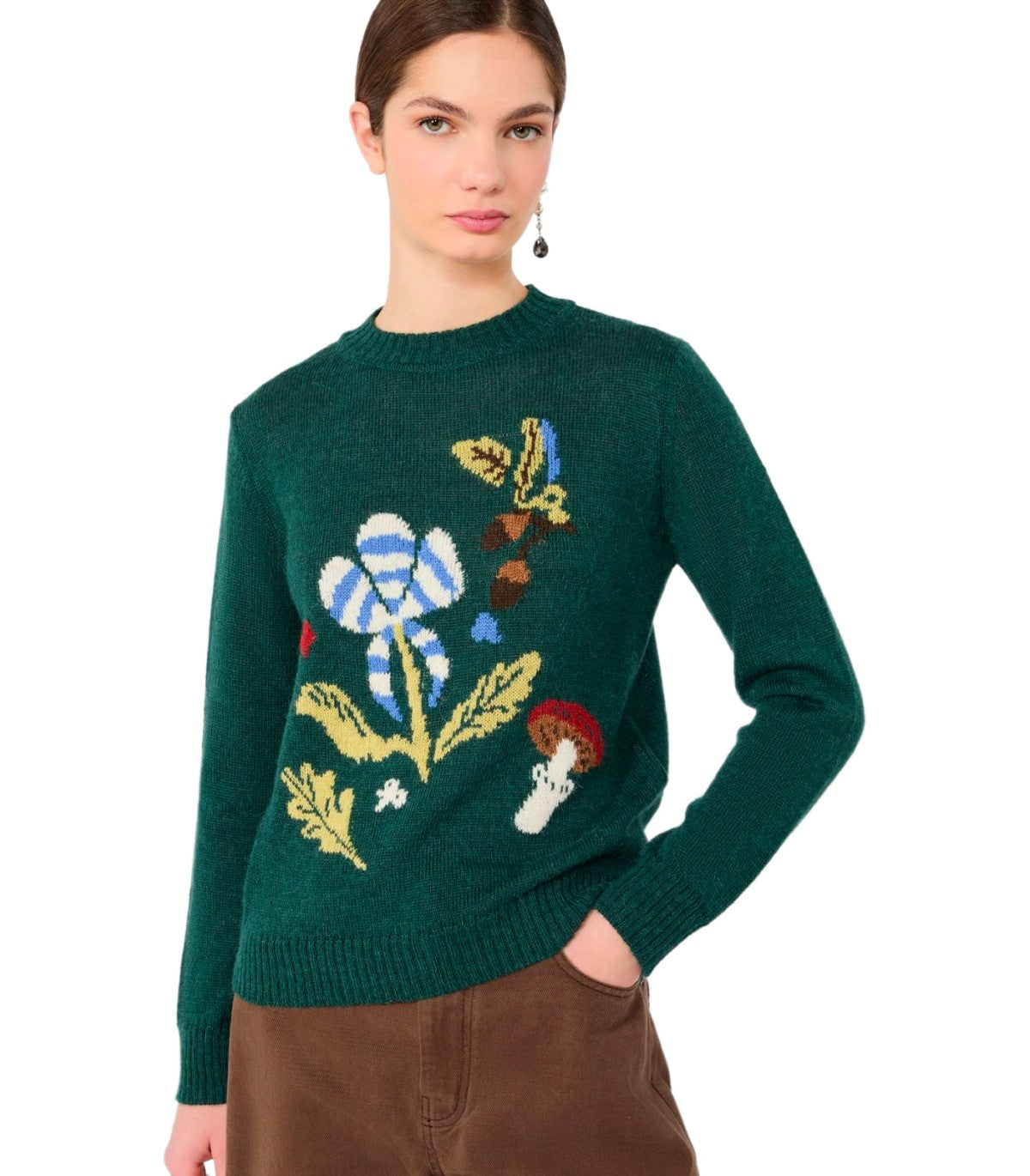 PULLOVER NITRA GRÜN MAX MARA WEEKEND