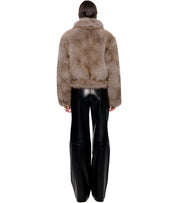 PELLICCIA LENA GRIGIA STAND STUDIO